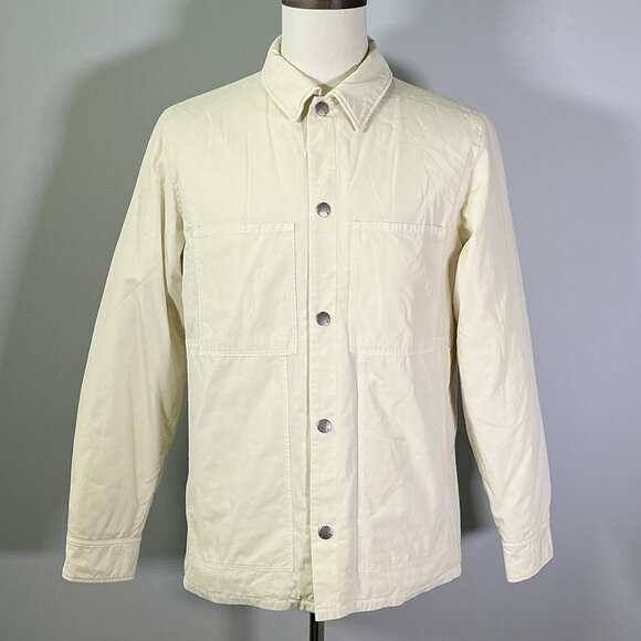 A.P.C. Alessandro Men's Size S Natural Cotton Jacket NWT